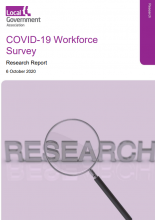 COVID-19 Workforce survey. Research report, 6th October 2020 [Updated 15th October 2020]